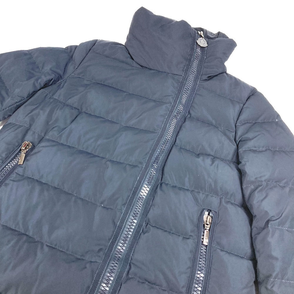MONCLER Logo Gerboise Giubbotto Gerboise Jacket, Women's Long Sleeve Down Coat, Navy, Polyester
