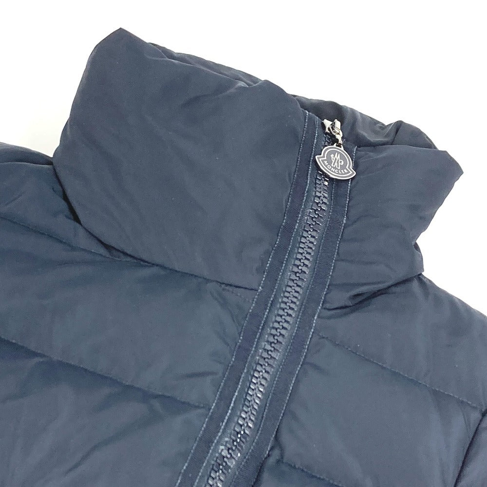 MONCLER Logo Gerboise Giubbotto Gerboise Jacket, Women's Long Sleeve Down Coat, Navy, Polyester