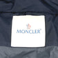 MONCLER Logo Gerboise Giubbotto Gerboise Jacket, Women's Long Sleeve Down Coat, Navy, Polyester