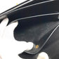 HERMES Vintage Cordriere Flap Handbag in Leather, Unisex, Black