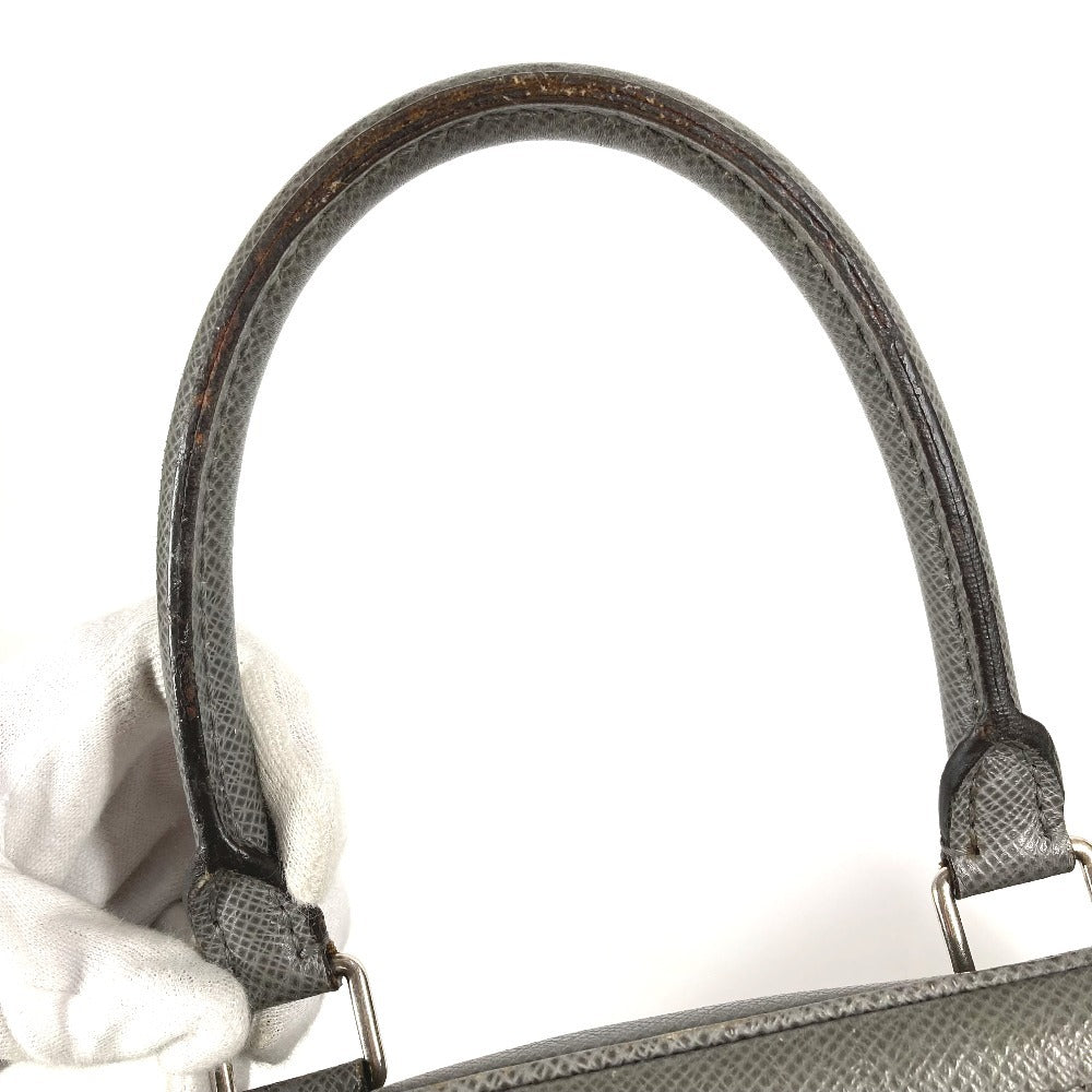 LOUIS VUITTON M30640 Taiga Porte-Document Voyage PDV Tote Bag, Business Bag, Taiga Leather, Unisex, Glacier Gray