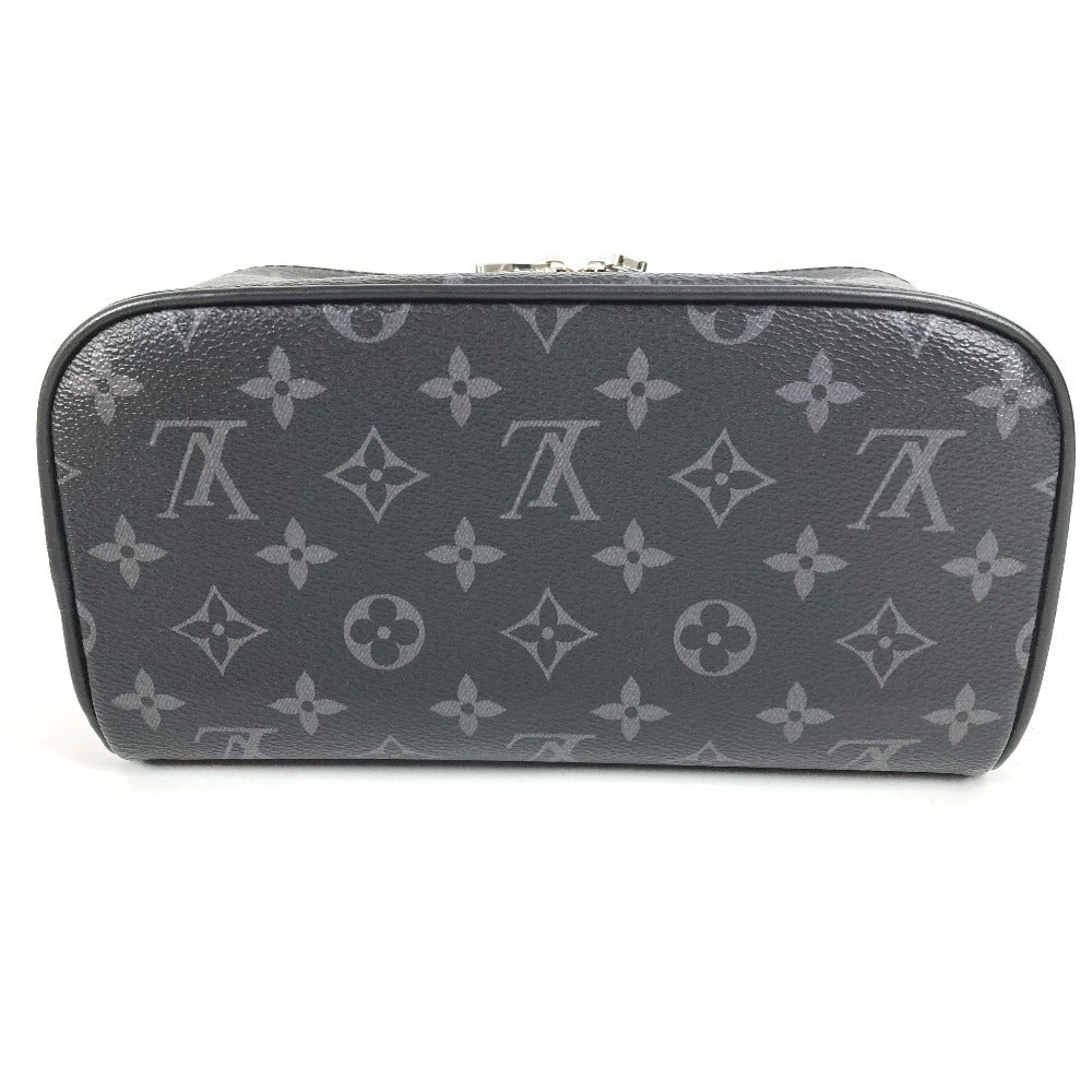 LOUIS VUITTON M11508 Monogram Eclipse Toiletry Bag, Pouch, Second Bag, Clutch Bag, Handbag, Monogram Eclipse Canvas, Women's, Black