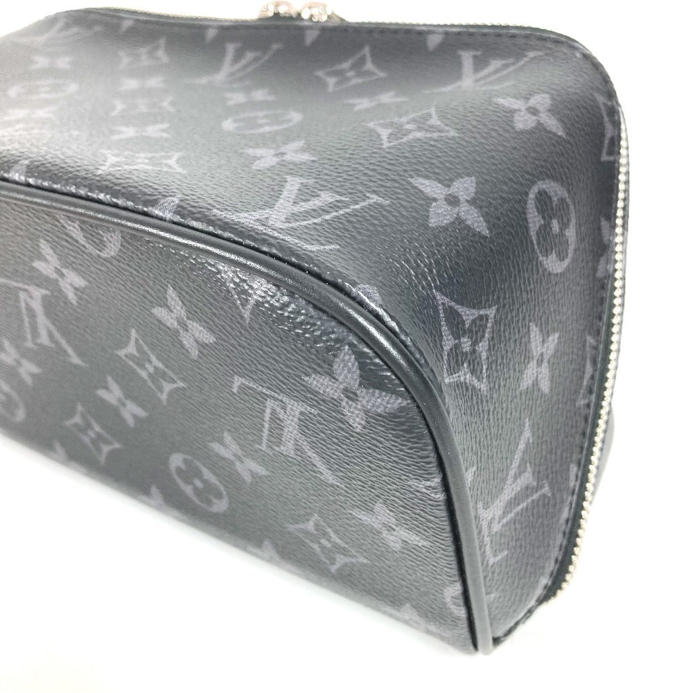 LOUIS VUITTON M11508 Monogram Eclipse Toiletry Bag, Pouch, Second Bag, Clutch Bag, Handbag, Monogram Eclipse Canvas, Women's, Black