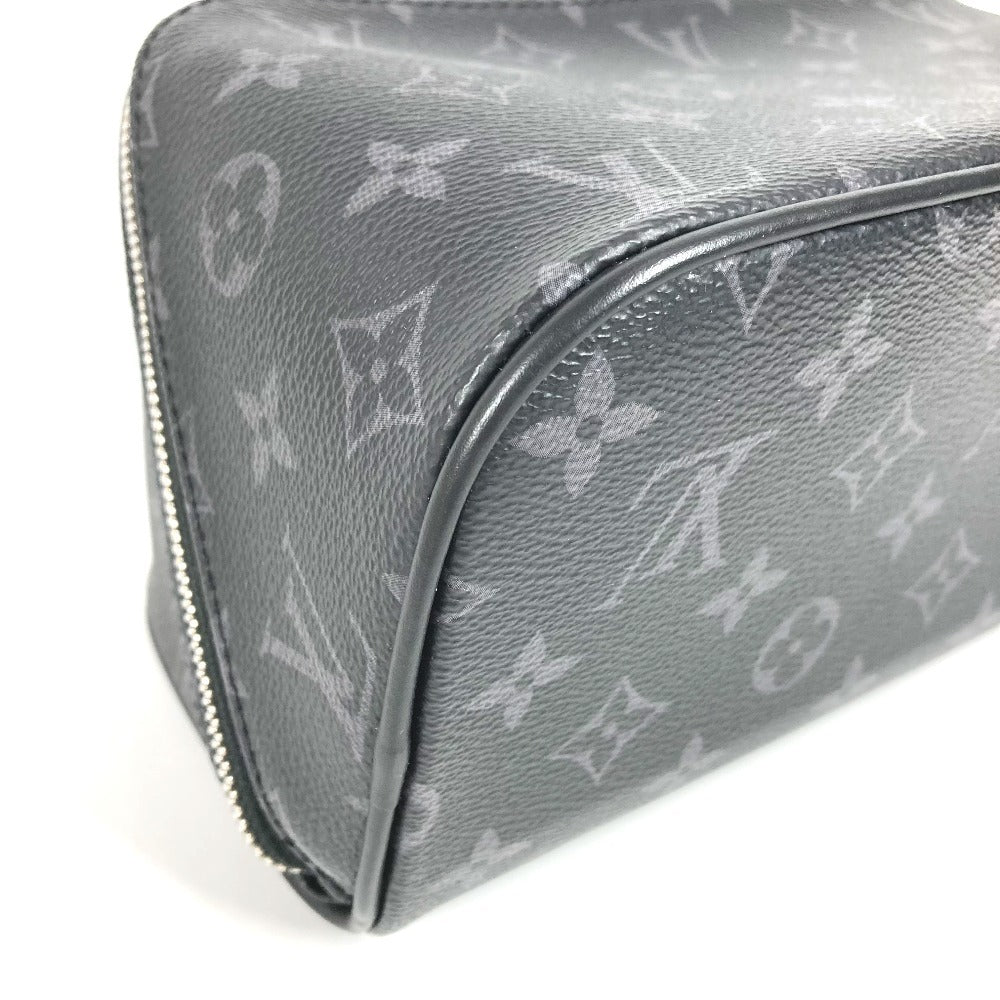 LOUIS VUITTON M11508 Monogram Eclipse Toiletry Bag, Pouch, Second Bag, Clutch Bag, Handbag, Monogram Eclipse Canvas, Women's, Black
