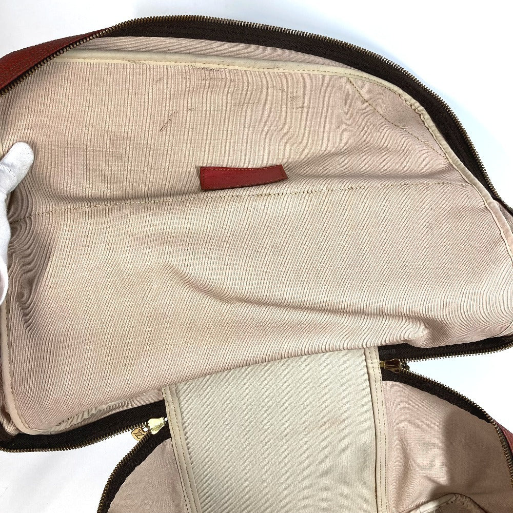 LOUIS VUITTON M46124 LVCUP チャレンジライン2 シーフェラー カバン ショルダーバッグ 2WAYバッグ ハンドバッグ ボストンバッグ レザー ユニセックス レッド系
