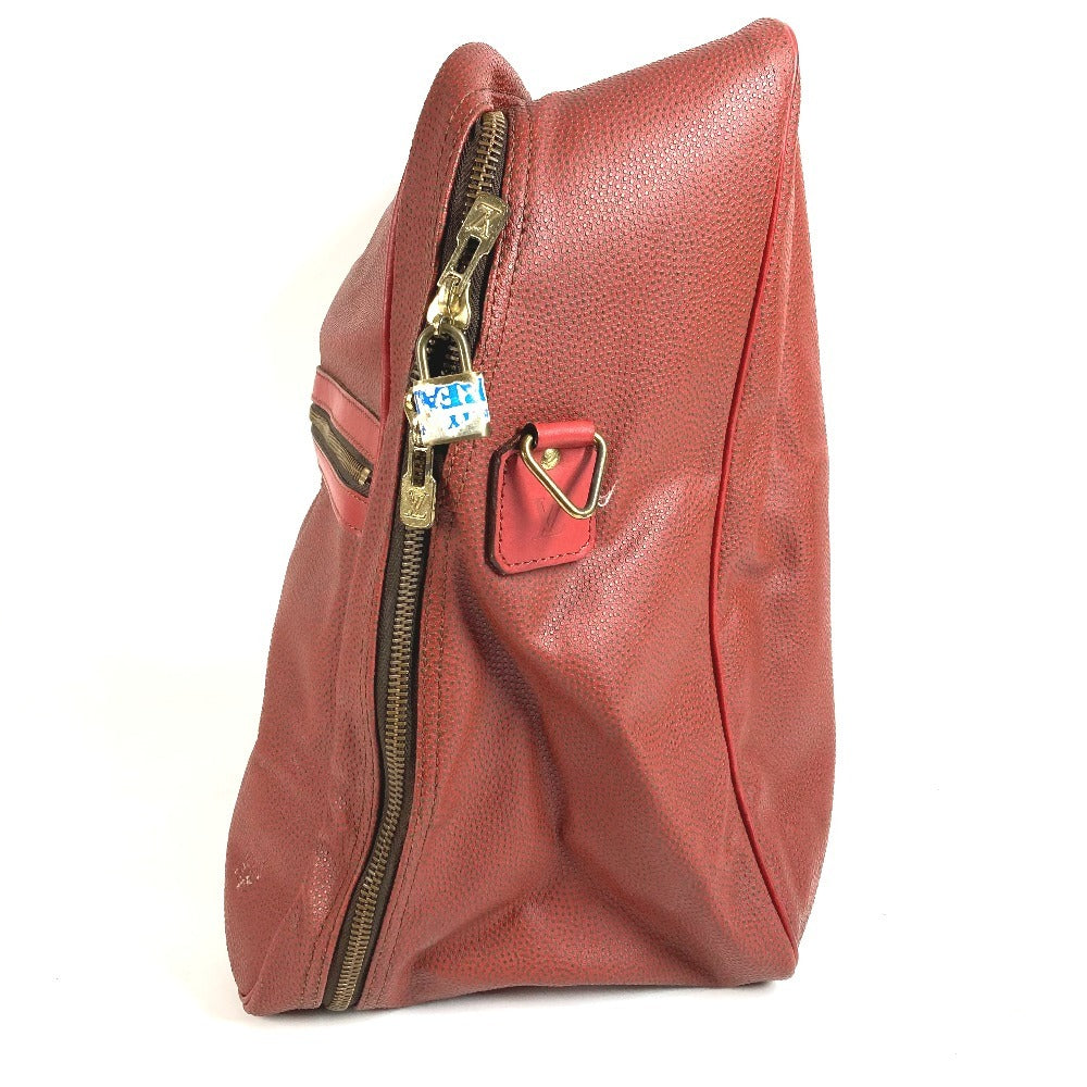 LOUIS VUITTON M46124 LVCUP チャレンジライン2 シーフェラー カバン ショルダーバッグ 2WAYバッグ ハンドバッグ ボストンバッグ レザー ユニセックス レッド系