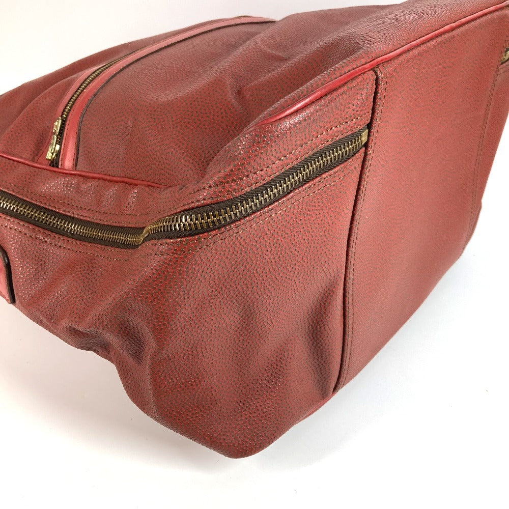LOUIS VUITTON M46124 LVCUP チャレンジライン2 シーフェラー カバン ショルダーバッグ 2WAYバッグ ハンドバッグ ボストンバッグ レザー ユニセックス レッド系