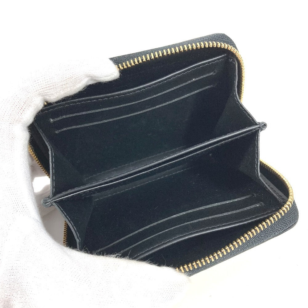 LOUIS VUITTON M50372 Nicolas Gescule Zippy Coin Purse, Round Zip Wallet, Coin Purse, Patent Leather, Unisex, Black