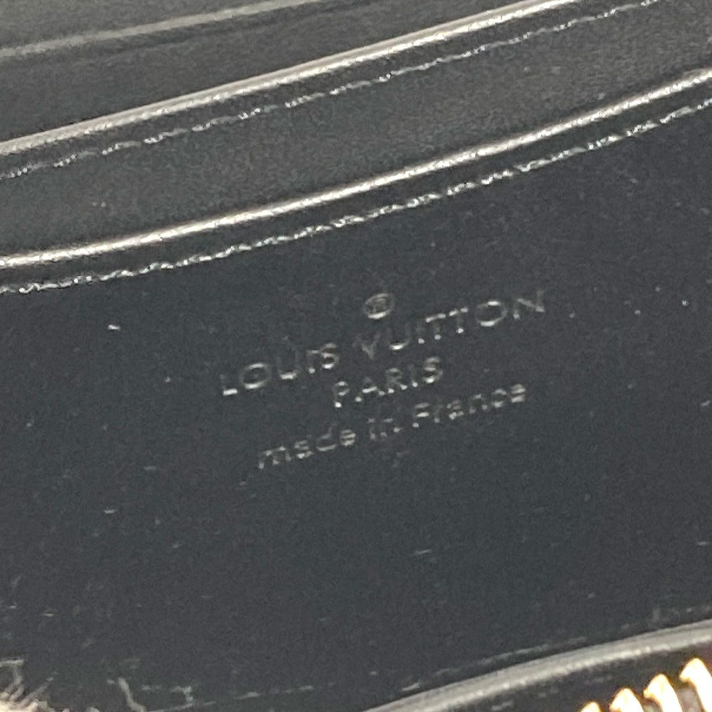 LOUIS VUITTON M50372 Nicolas Gescule Zippy Coin Purse, Round Zip Wallet, Coin Purse, Patent Leather, Unisex, Black