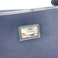 HERMES ブエナベンチュラPM ブエナベンチュラ PM 斜め掛け カバン フラップ ショルダーバッグ レザー/キャンバス ユニセックス ネイビー