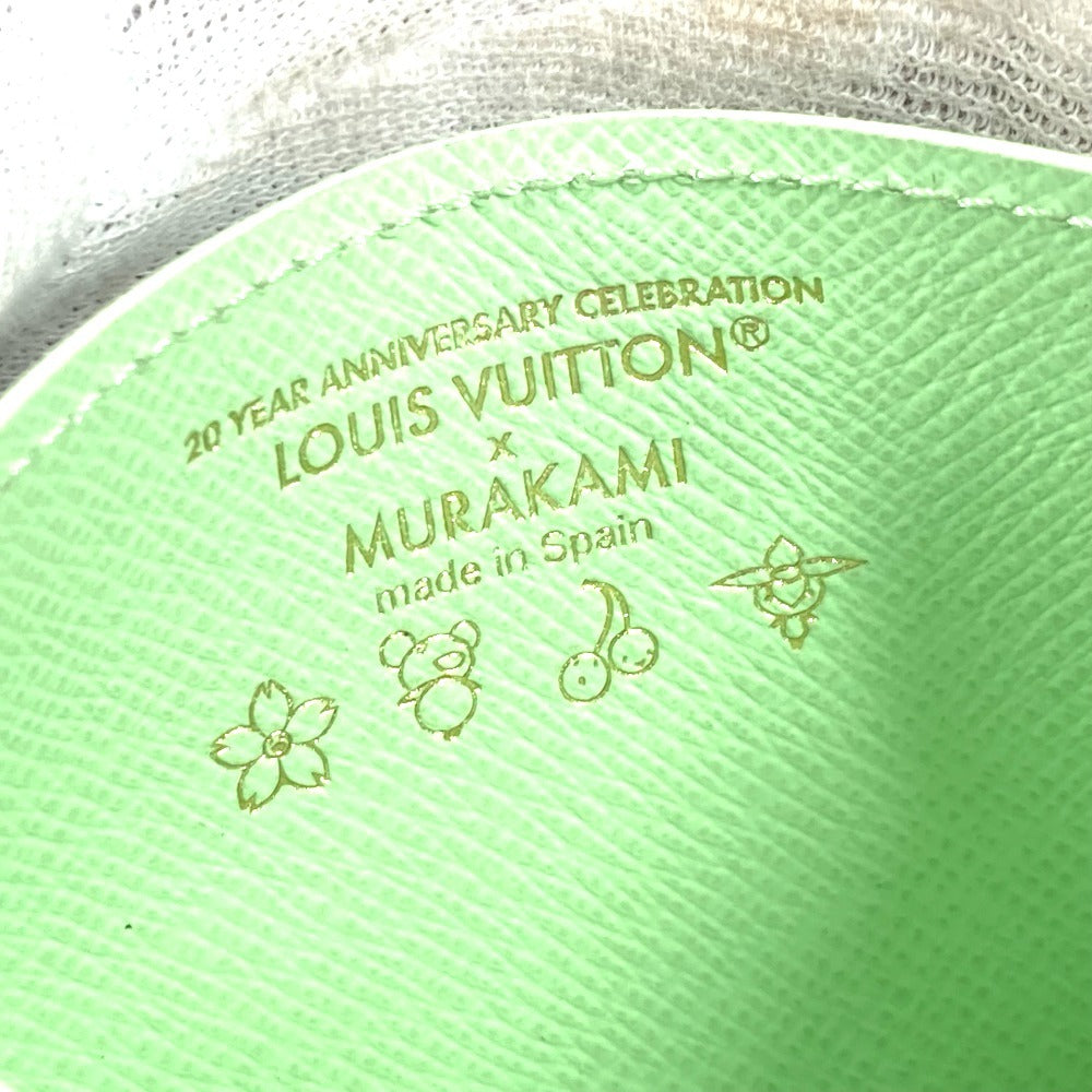 LOUIS VUITTON M13429 村上隆 LV × TM カードケース ポルト カルト・サーンプル チェリーブロッサム 名刺入れ パスケース カードケース モノグラムキャンバス レディース ブラウン