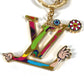LOUIS VUITTON M02468 LV Logo LV×TM Takashi Murakami Keychain - LV Iconic Superflat Bag Charm Keychain, Metal, Unisex, Multicolor