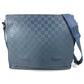 LOUIS VUITTON N41285 Damier Infini District PM Crossbody Flap Messenger Bag/Shoulder Bag in Damier Infini Leather, Unisex, Navy