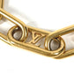 LOUIS VUITTON M00324 LV Logo Collier Signature Chain Necklace, Jewelry, Accessory, Chain Necklace, Necklace, Metal, Unisex, Gold