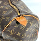 LOUIS VUITTON M41428 Monogram Keepall 45 Travel Bag, Old-Style Boston Bag, Monogram Canvas, Unisex, Brown