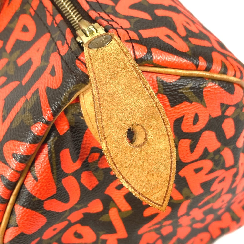 LOUIS VUITTON M93705 モノグラムグラフィティ スピーディ30 スピーディ 30 カバン ハンドバッグ ミニボストン ボストンバッグ モノグラムグラフィティキャンバス レディース オランジュ オレンジ
