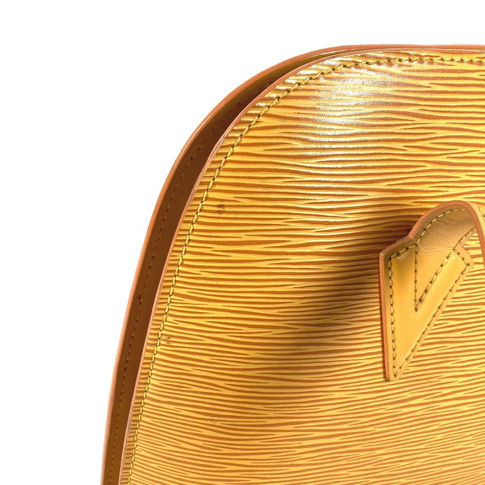 LOUIS VUITTON M52289 エピ リュサック カバン 肩掛け トートバッグ ショルダーバッグ エピレザー ユニセックス タッシリイエロー イエロー