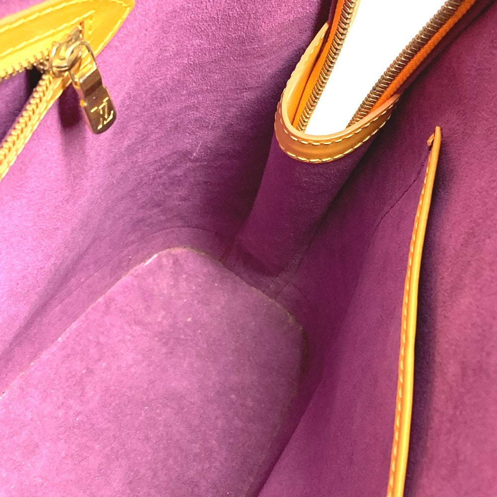 LOUIS VUITTON M52289 エピ リュサック カバン 肩掛け トートバッグ ショルダーバッグ エピレザー ユニセックス タッシリイエロー イエロー