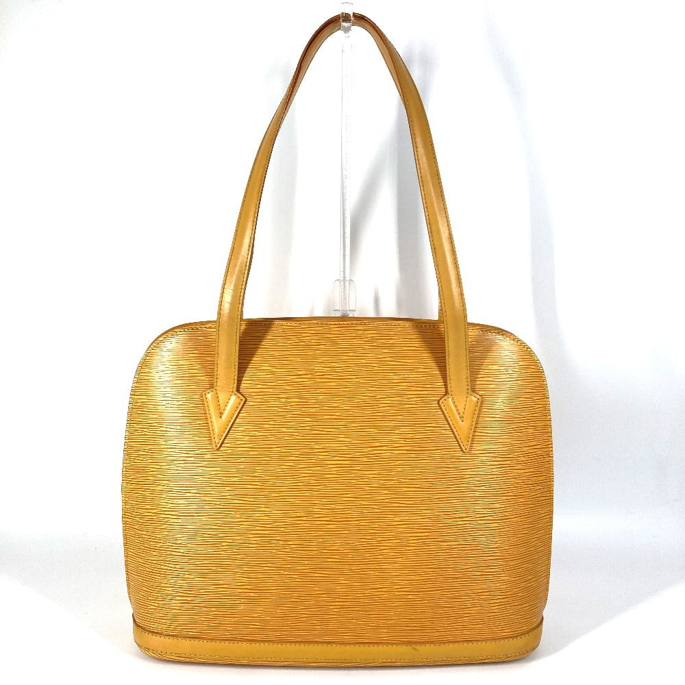 LOUIS VUITTON M52289 エピ リュサック カバン 肩掛け トートバッグ ショルダーバッグ エピレザー ユニセックス タッシリイエロー イエロー