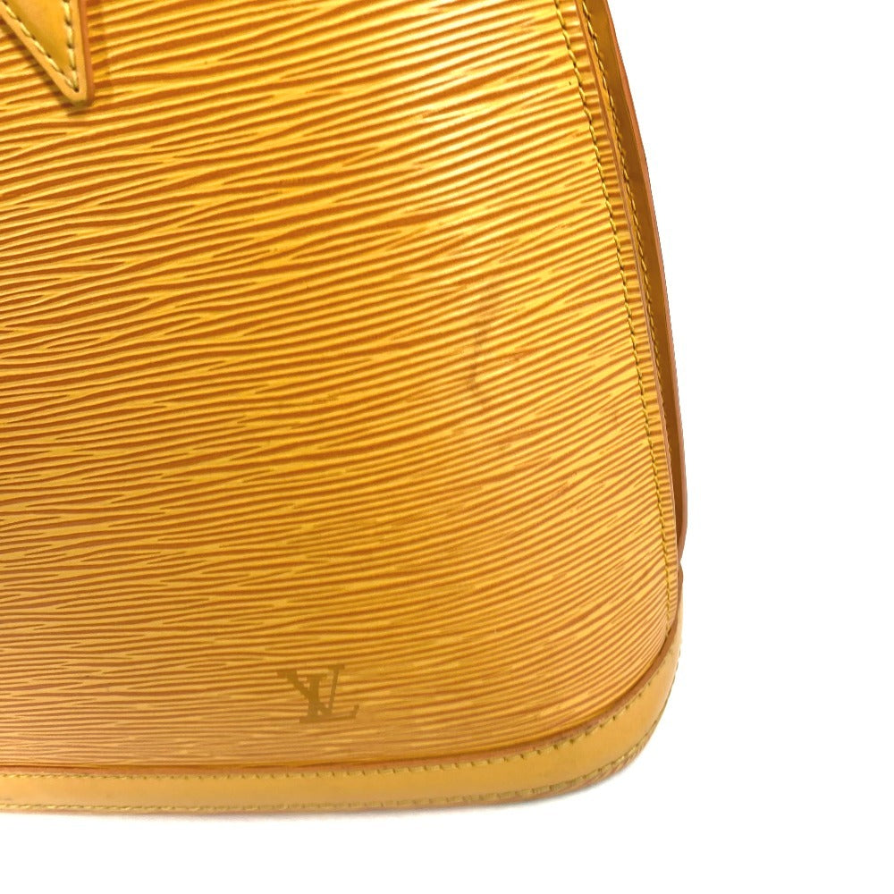 LOUIS VUITTON M52289 エピ リュサック カバン 肩掛け トートバッグ ショルダーバッグ エピレザー ユニセックス タッシリイエロー イエロー
