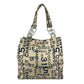 CHANEL Bi-Cea CC Coco Mark Logo Shoulder Bag with Plastic Chain, Tote Bag, Canvas, Women's, White