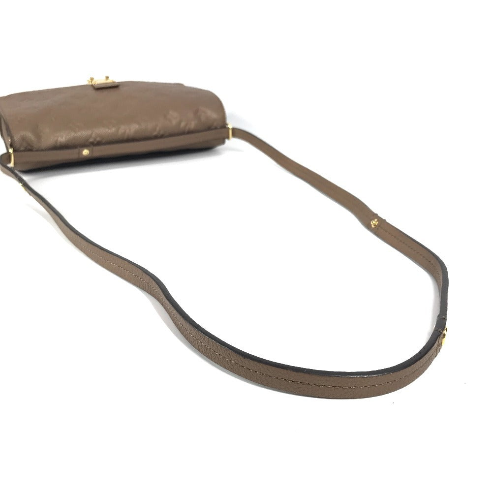 LOUIS VUITTON M40901 Monogram Empreinte Fascinante Bag, 2-Way Handbag/Shoulder Bag with Flap, Monogram Empreinte Leather, Women's, Avane Brown