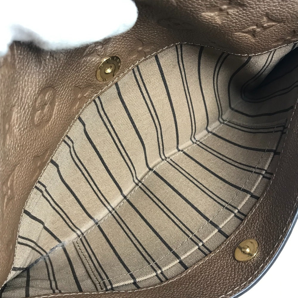 LOUIS VUITTON M40901 Monogram Empreinte Fascinante Bag, 2-Way Handbag/Shoulder Bag with Flap, Monogram Empreinte Leather, Women's, Avane Brown