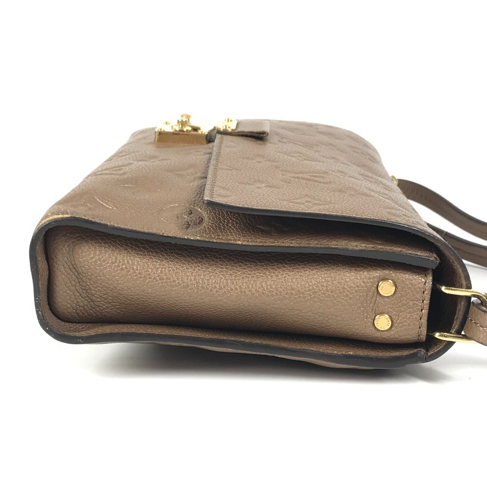 LOUIS VUITTON M40901 Monogram Empreinte Fascinante Bag, 2-Way Handbag/Shoulder Bag with Flap, Monogram Empreinte Leather, Women's, Avane Brown
