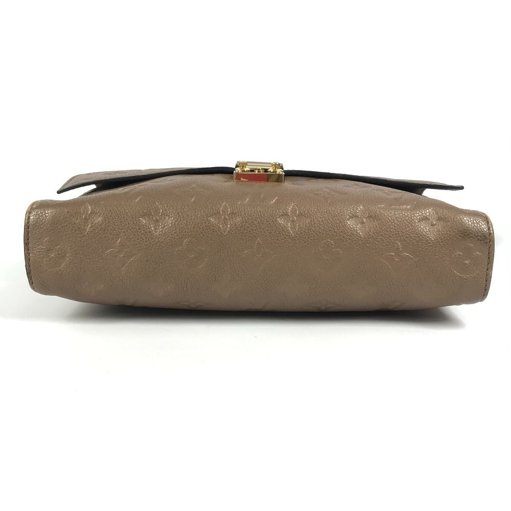 LOUIS VUITTON M40901 Monogram Empreinte Fascinante Bag, 2-Way Handbag/Shoulder Bag with Flap, Monogram Empreinte Leather, Women's, Avane Brown