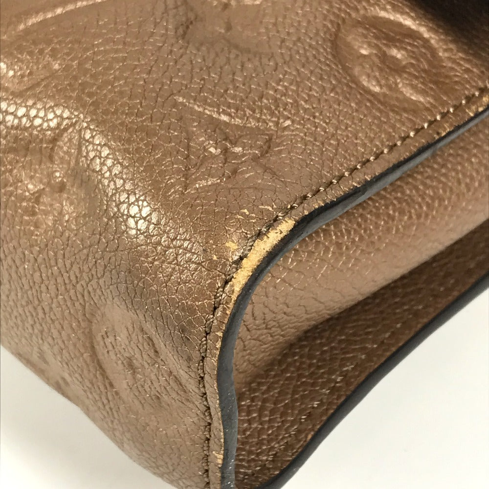 LOUIS VUITTON M40901 Monogram Empreinte Fascinante Bag, 2-Way Handbag/Shoulder Bag with Flap, Monogram Empreinte Leather, Women's, Avane Brown