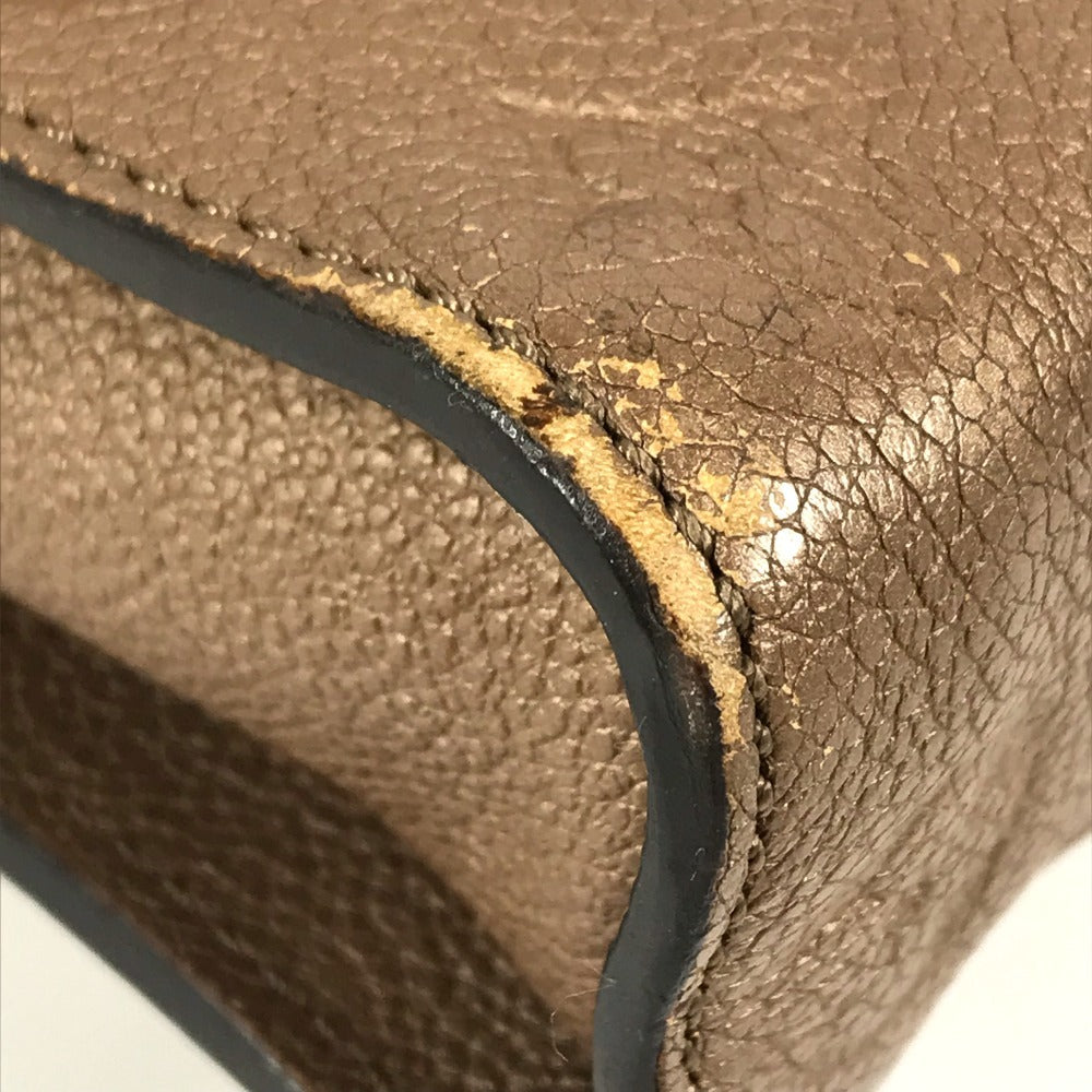 LOUIS VUITTON M40901 Monogram Empreinte Fascinante Bag, 2-Way Handbag/Shoulder Bag with Flap, Monogram Empreinte Leather, Women's, Avane Brown