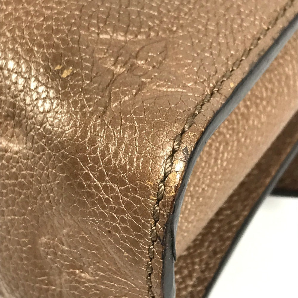 LOUIS VUITTON M40901 Monogram Empreinte Fascinante Bag, 2-Way Handbag/Shoulder Bag with Flap, Monogram Empreinte Leather, Women's, Avane Brown