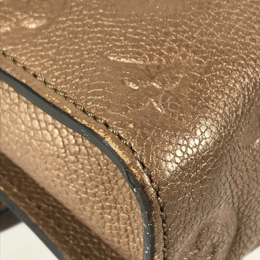 LOUIS VUITTON M40901 Monogram Empreinte Fascinante Bag, 2-Way Handbag/Shoulder Bag with Flap, Monogram Empreinte Leather, Women's, Avane Brown