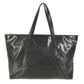 GUCCI 211120 GG Imprime Shoulder Tote Bag, Black, Women's
