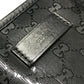 GUCCI 211120 GG Imprime Shoulder Tote Bag, Black, Women's