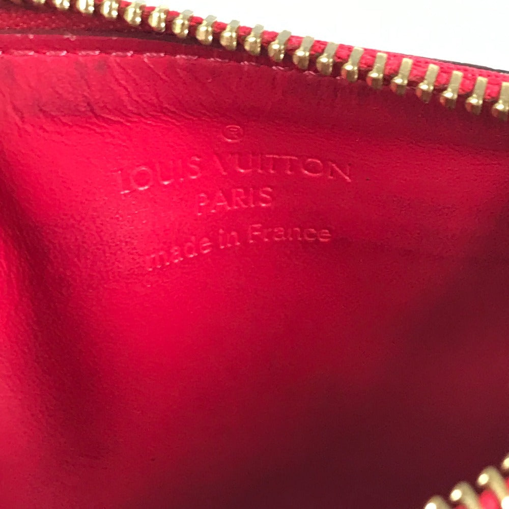 LOUIS VUITTON M90312 モノグラムヴェルニ ポシェットクレNM 財布 小銭入れ キーリング付き コインケース モノグラムヴェルニキャンバス ユニセックス ピンク