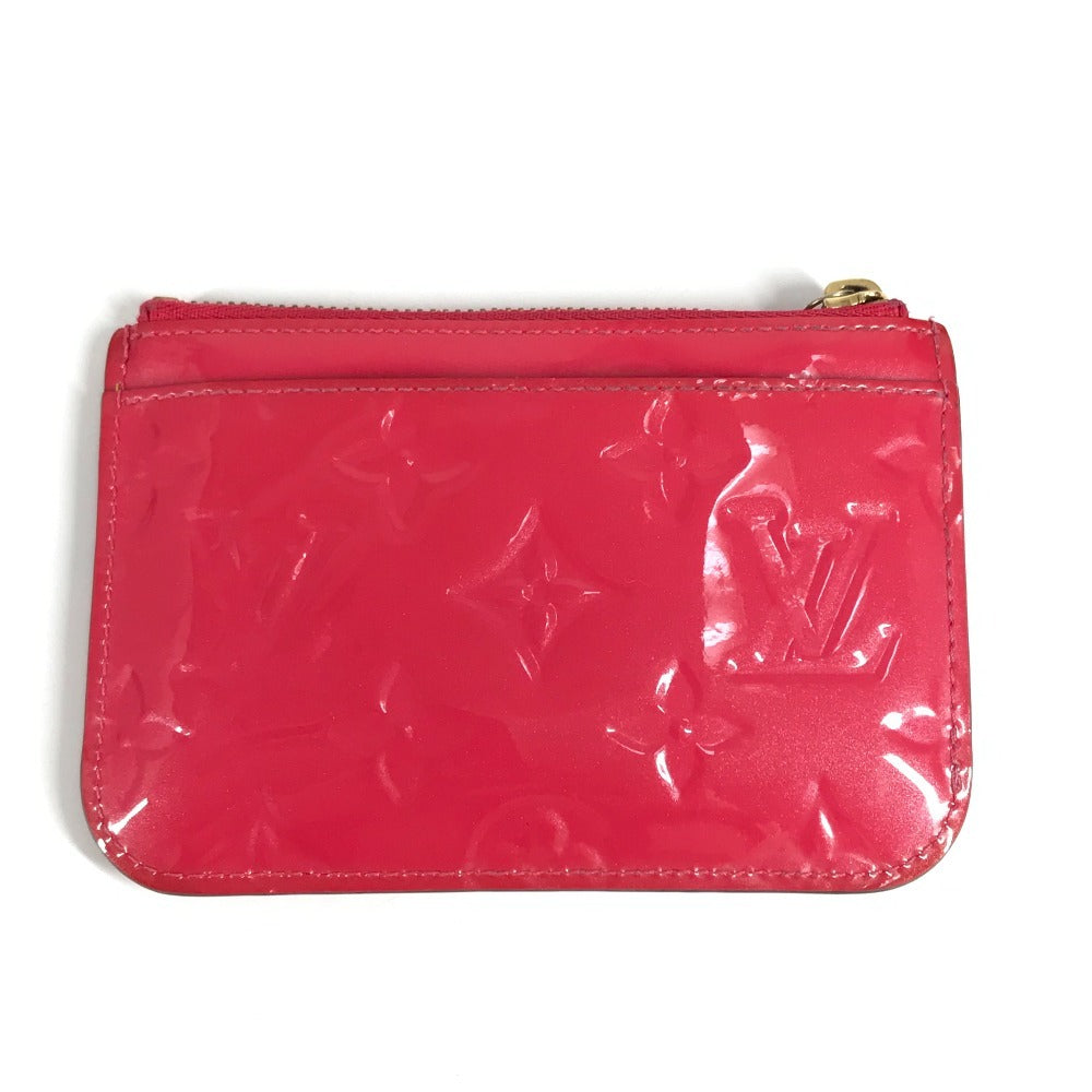 LOUIS VUITTON M90312 モノグラムヴェルニ ポシェットクレNM 財布 小銭入れ キーリング付き コインケース モノグラムヴェルニキャンバス ユニセックス ピンク