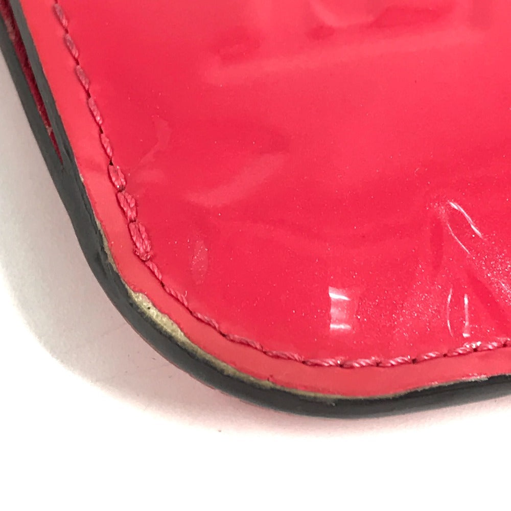 LOUIS VUITTON M90312 モノグラムヴェルニ ポシェットクレNM 財布 小銭入れ キーリング付き コインケース モノグラムヴェルニキャンバス ユニセックス ピンク