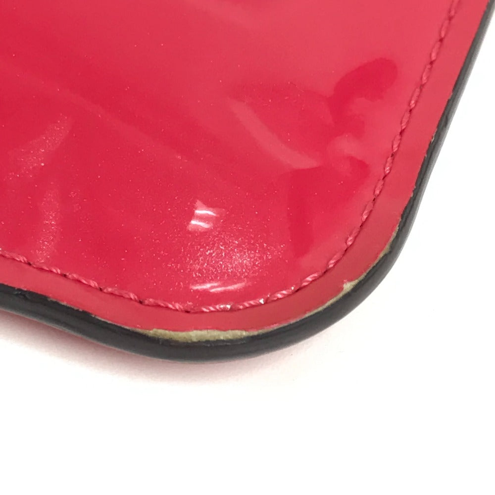 LOUIS VUITTON M90312 モノグラムヴェルニ ポシェットクレNM 財布 小銭入れ キーリング付き コインケース モノグラムヴェルニキャンバス ユニセックス ピンク