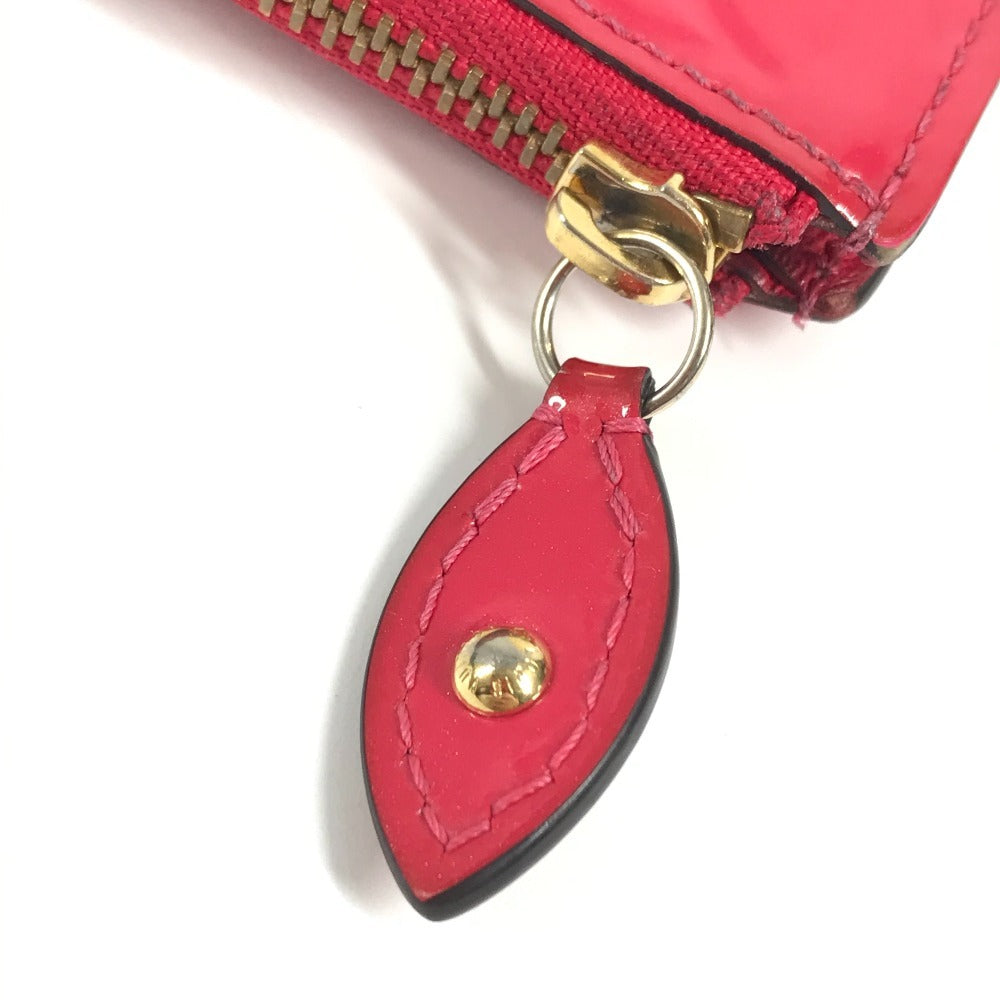 LOUIS VUITTON M90312 モノグラムヴェルニ ポシェットクレNM 財布 小銭入れ キーリング付き コインケース モノグラムヴェルニキャンバス ユニセックス ピンク