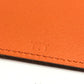 HERMES Interior Card Case, Lamp de Poche, Card Light, Pocket Light, Card-Shaped Light, Set of 2, Leather, Unisex, Orange