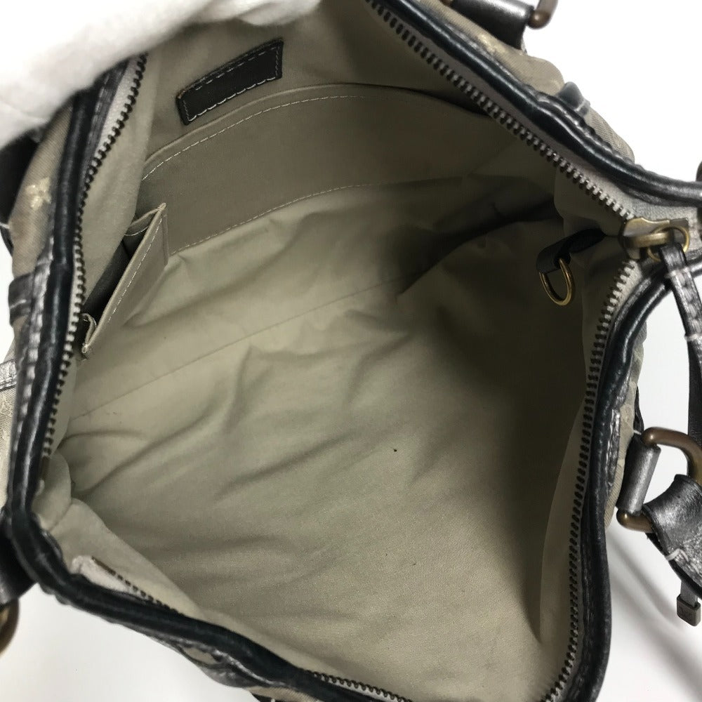 LOUIS VUITTON M95622 Monogram Minilan Besas Anjou Bag, 2-Way Tote Bag, Handbag, Shoulder Bag, Monogram Minilan Canvas, Women's, Platine, Silver