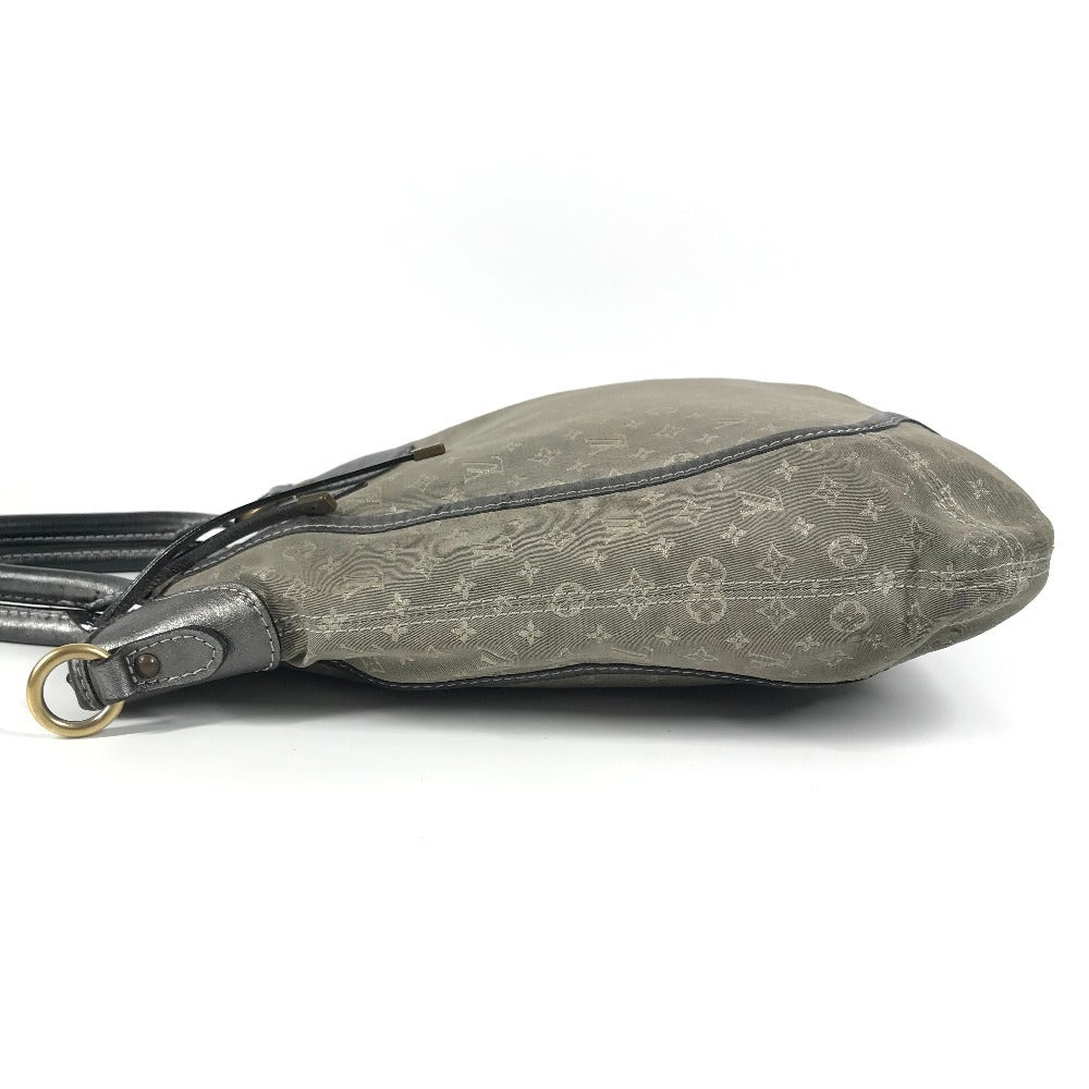 LOUIS VUITTON M95622 Monogram Minilan Besas Anjou Bag, 2-Way Tote Bag, Handbag, Shoulder Bag, Monogram Minilan Canvas, Women's, Platine, Silver
