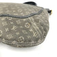 LOUIS VUITTON M95622 Monogram Minilan Besas Anjou Bag, 2-Way Tote Bag, Handbag, Shoulder Bag, Monogram Minilan Canvas, Women's, Platine, Silver