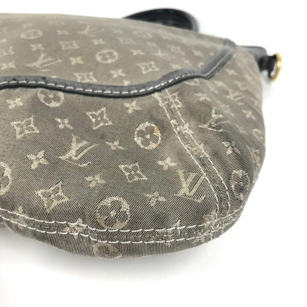 LOUIS VUITTON M95622 Monogram Minilan Besas Anjou Bag, 2-Way Tote Bag, Handbag, Shoulder Bag, Monogram Minilan Canvas, Women's, Platine, Silver