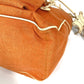 CELINE Fringe Tassel Logo Macadam Boogie Bag Tote Bag Handbag Leather/Canvas Women's Orange