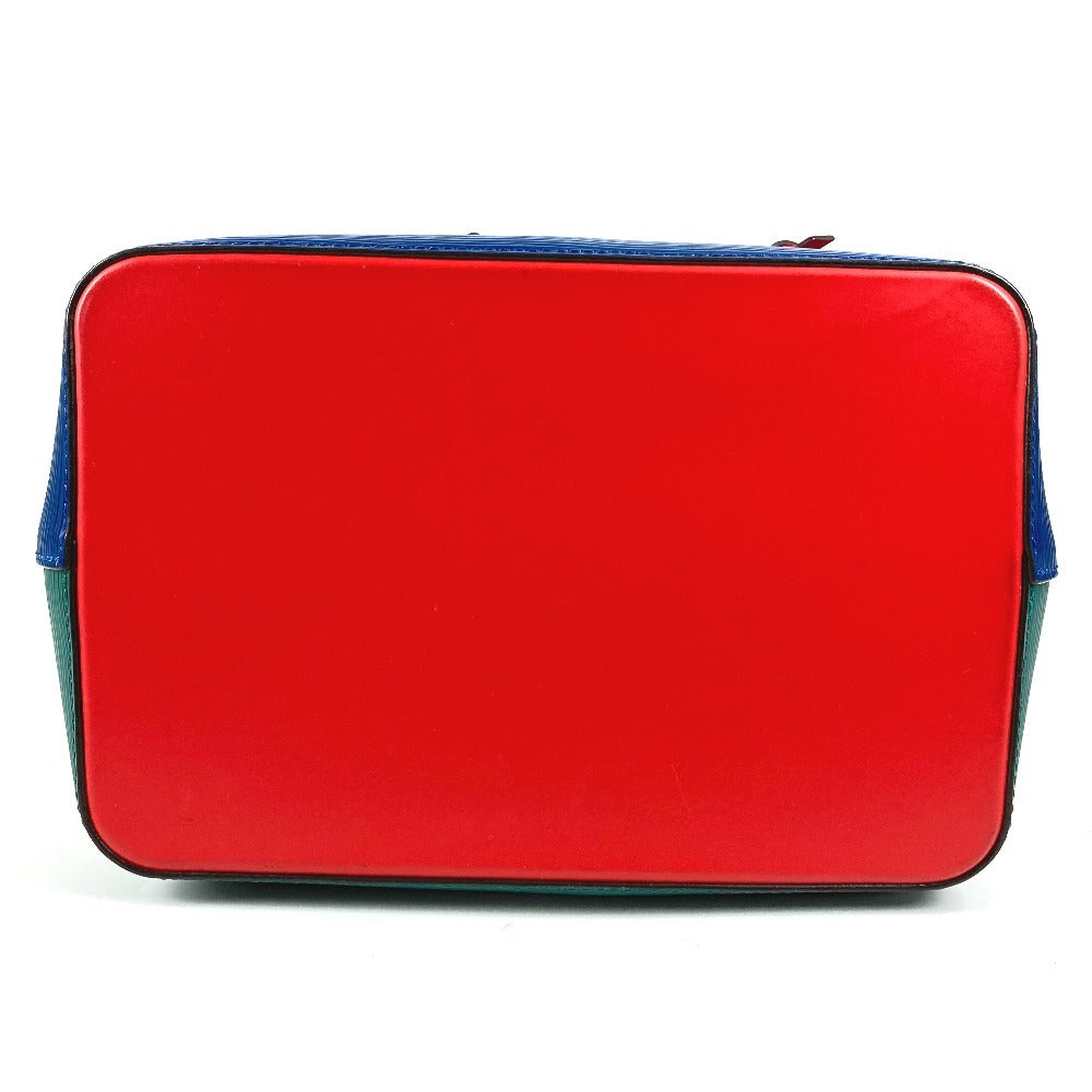 LOUIS VUITTON M55395 Epi NeoNoe Shoulder Bag, Drawstring, Crossbody, Tricolor, Epi Leather, Unisex, Blue