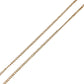 CARTIER Diamond Charm in 18K Gold with 2C Logo, Au750, Unisex, for Necklaces, Pendants, and More.