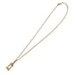 CARTIER Diamond Charm in 18K Gold with 2C Logo, Au750, Unisex, for Necklaces, Pendants, and More.