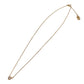 CARTIER Diamond Diamond Léger Heart Necklace in 18K Gold. Accessory Jewelry Chain Necklace. Au750 Gold. Women's.